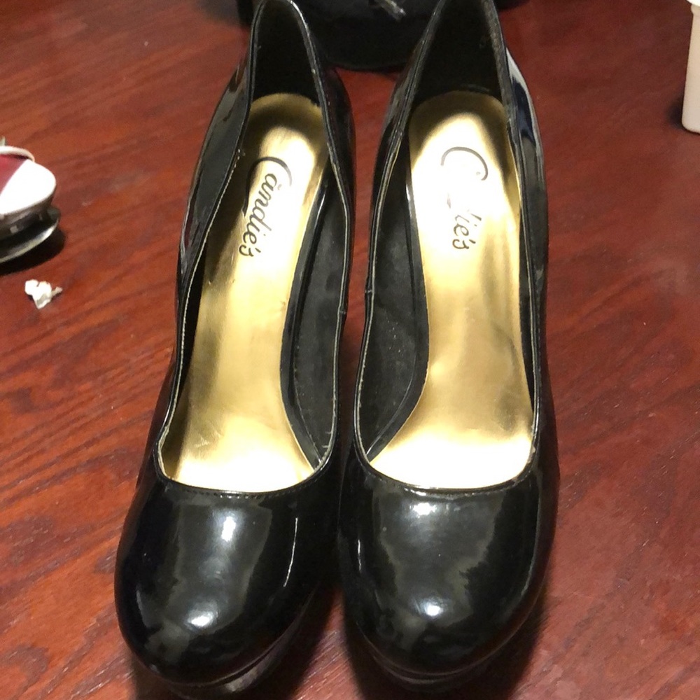 Black heels